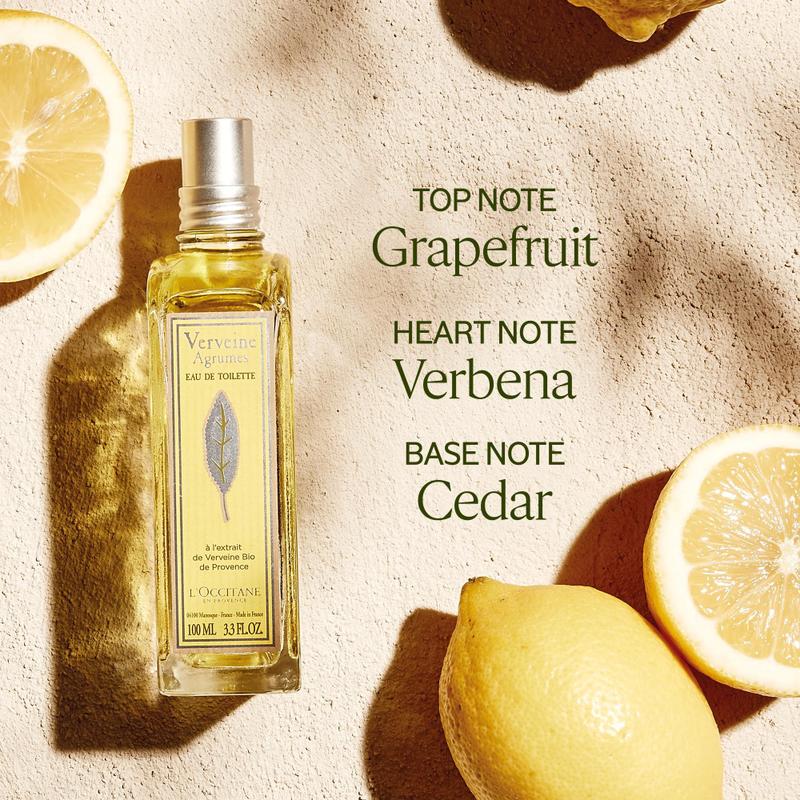 Perfume L'Occitane Verveine Agrumes EDT 100mL para mulheres e
